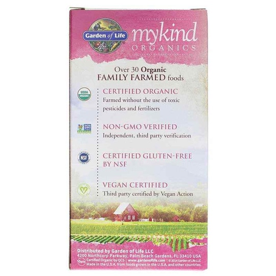 Women's Multi 40+ Whole Food Multivitamin, GOLM